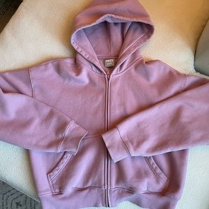 TNA boyfriend cropped full zip